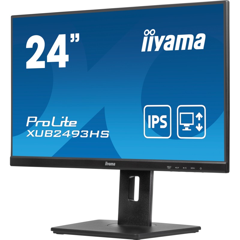 iiyama ProLite XUB2493HS-B6 60,5cm (23,8") Full HD IPS Monitor HDMI/DP Pivot